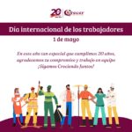 ¡Día internacional de los trabajadores! 🎉👷‍♂👩‍💼